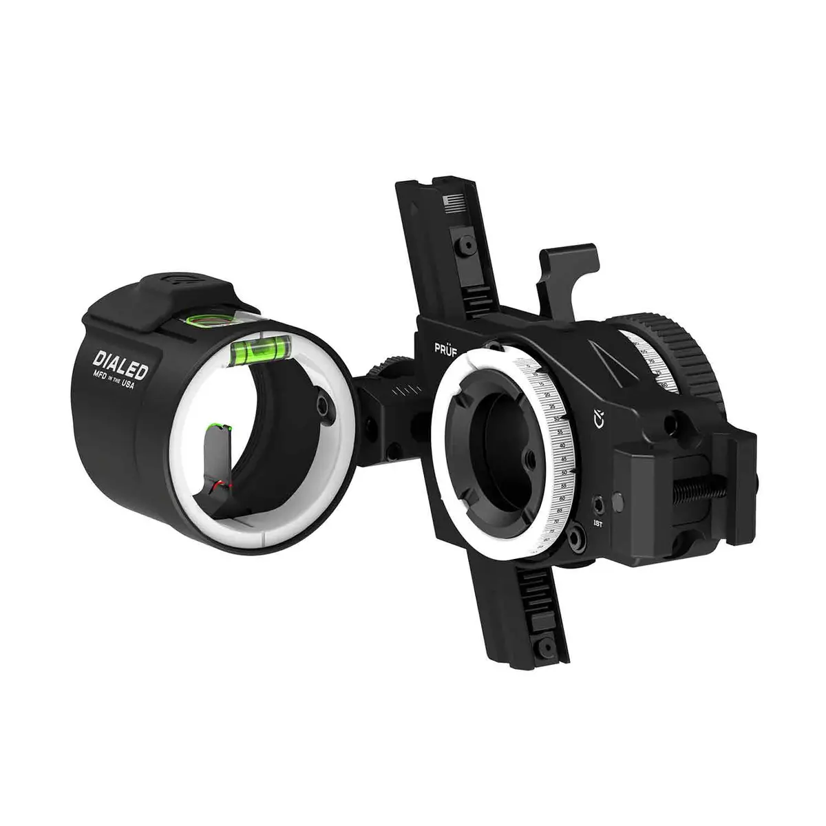 Dialed Prüf Sight W/1Xr Mag (Black, Picatinny) 1
