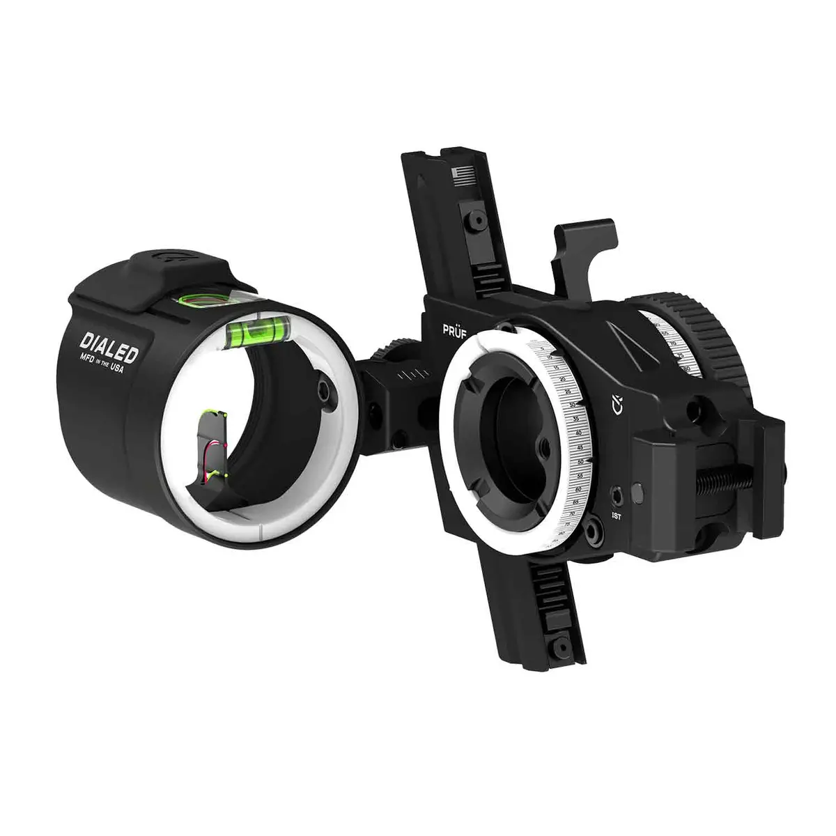 Dialed Prüf Sight W/3V Mag (Black, Picatinny) 1