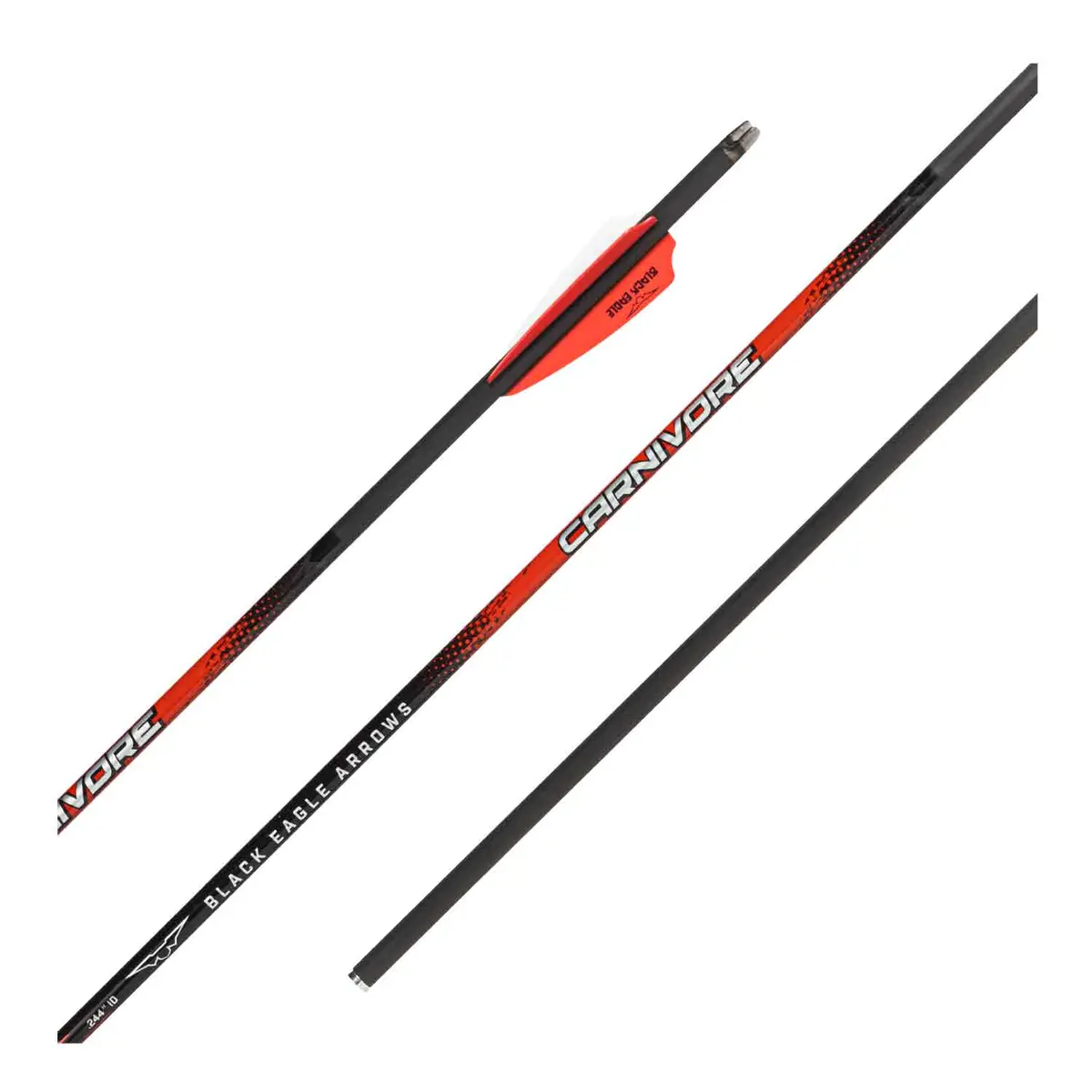 Black Eagle Carnivore V2 Fletched Arrows (.001) 1