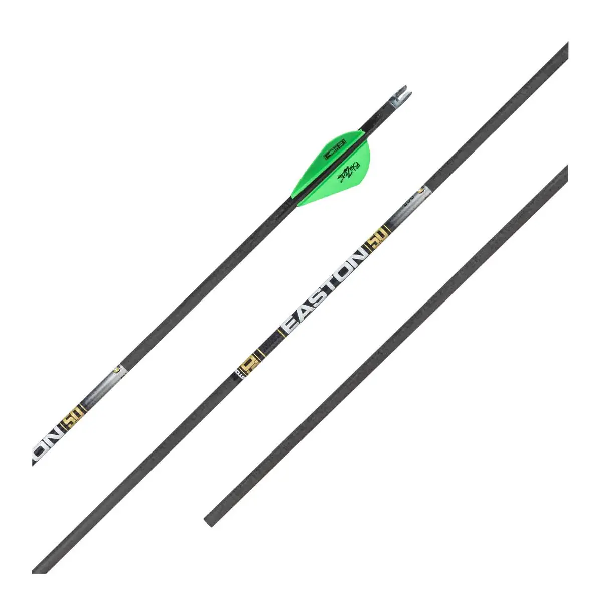 Easton 5.0 5Mm Fletched Arrows With Hit Inserts (5Pk)-400 (Open Box X1046197) 1