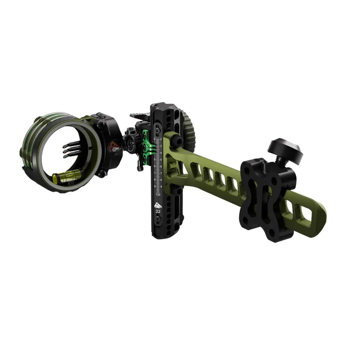 Axcel Driver Plus Dovetail Slider Sight Featuring AccuStat II Adjustment and Three-Pin Setup (.010" Pin Size)