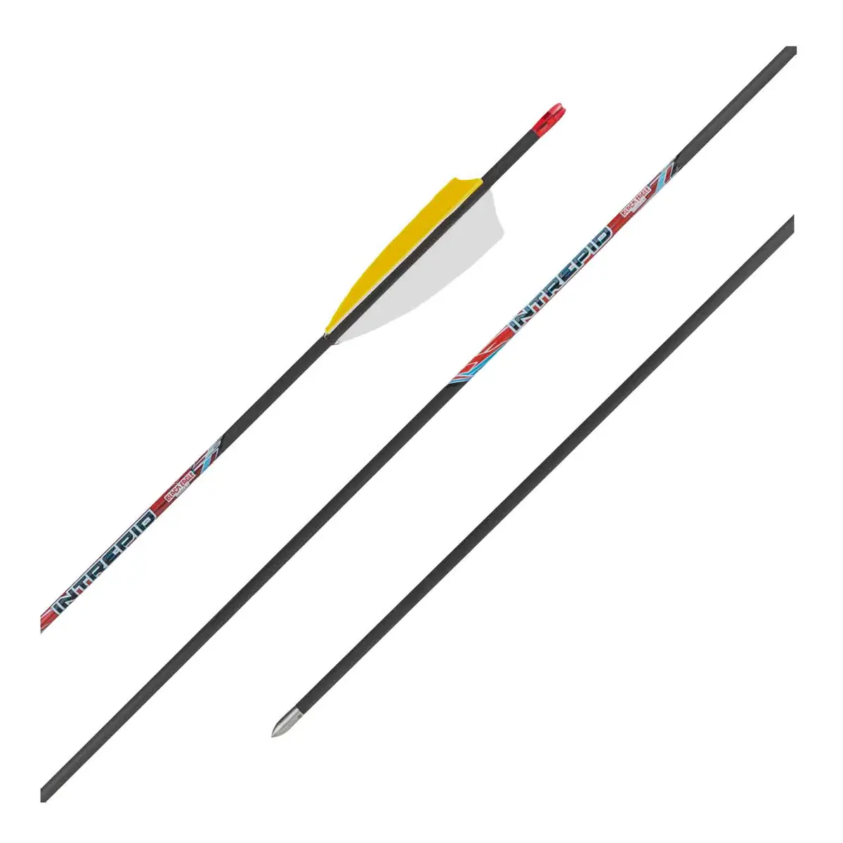 Black Eagle Intrepid Feather Fletched Arrows 1