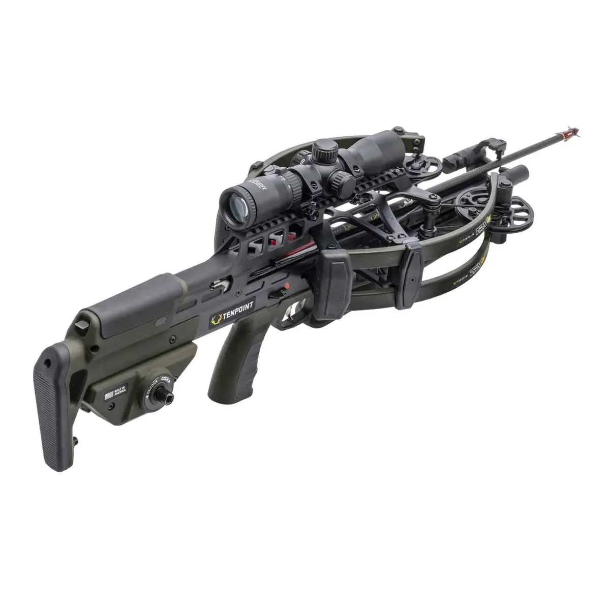 Tenpoint Trx26 Moss Green Crossbow Package W/Rangemaster 100 1