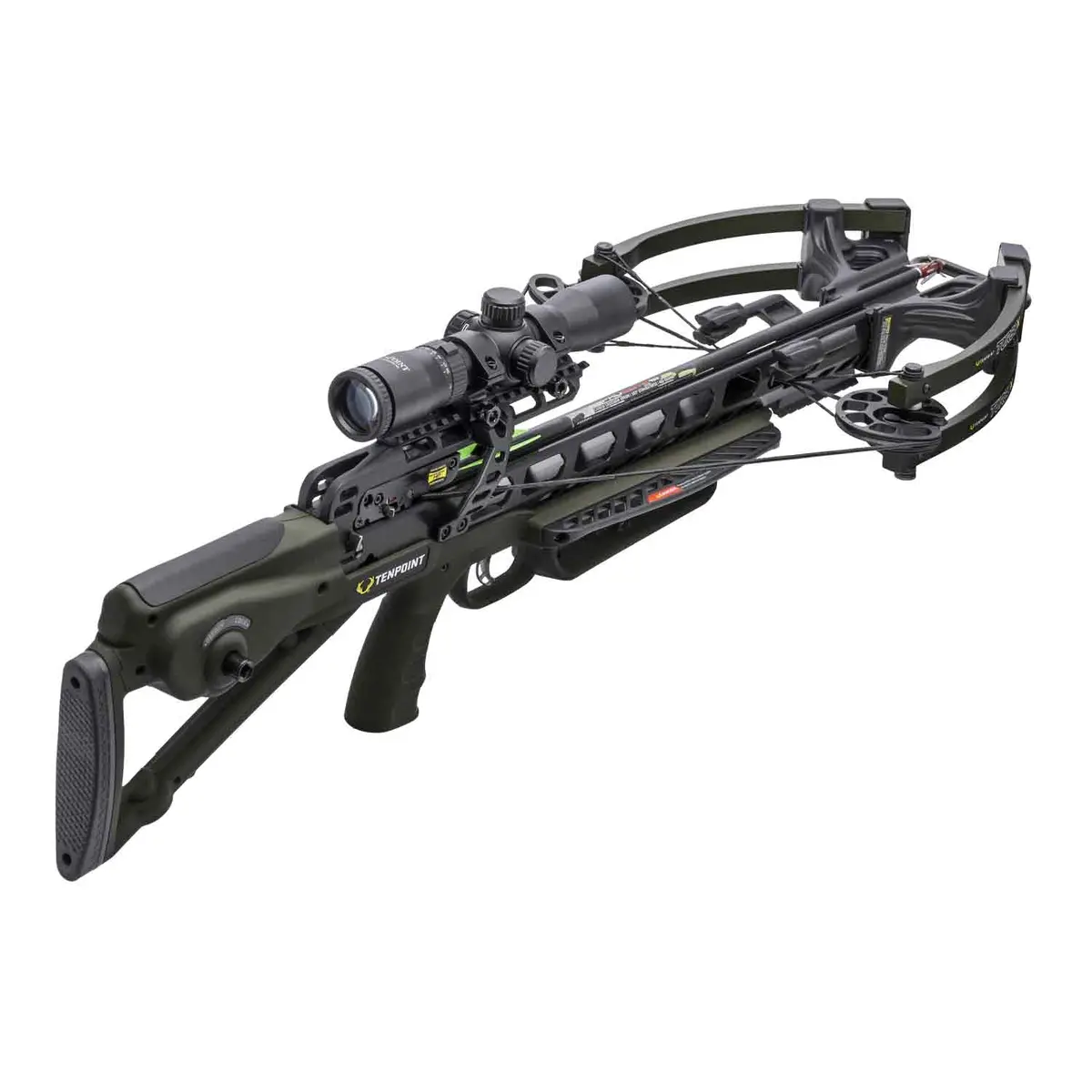Tenpoint Turbo X Moss Green Crossbow Package W/Rangemaster 100 1