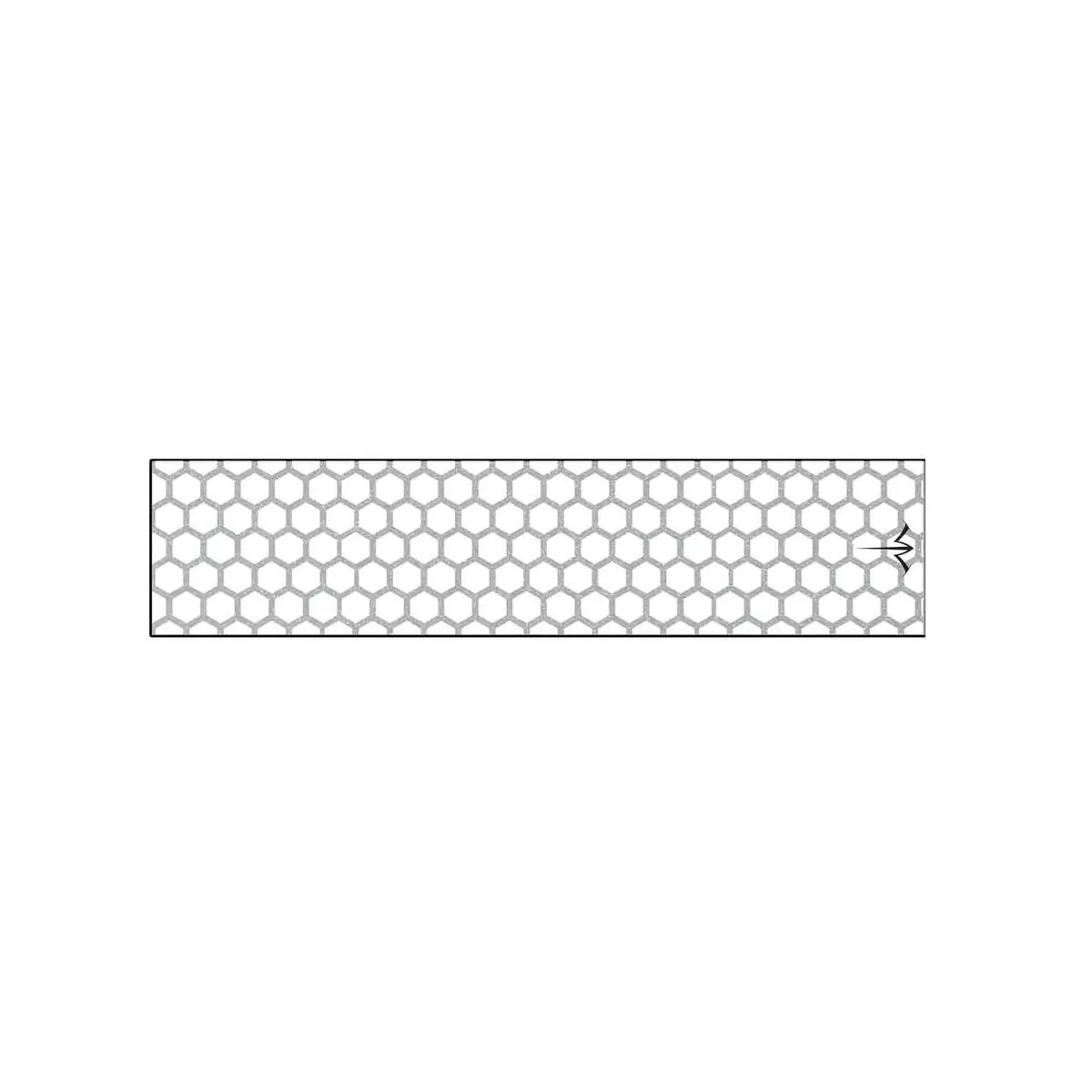 White Water Archery White Filled Honeycomb Reflective Wraps 1