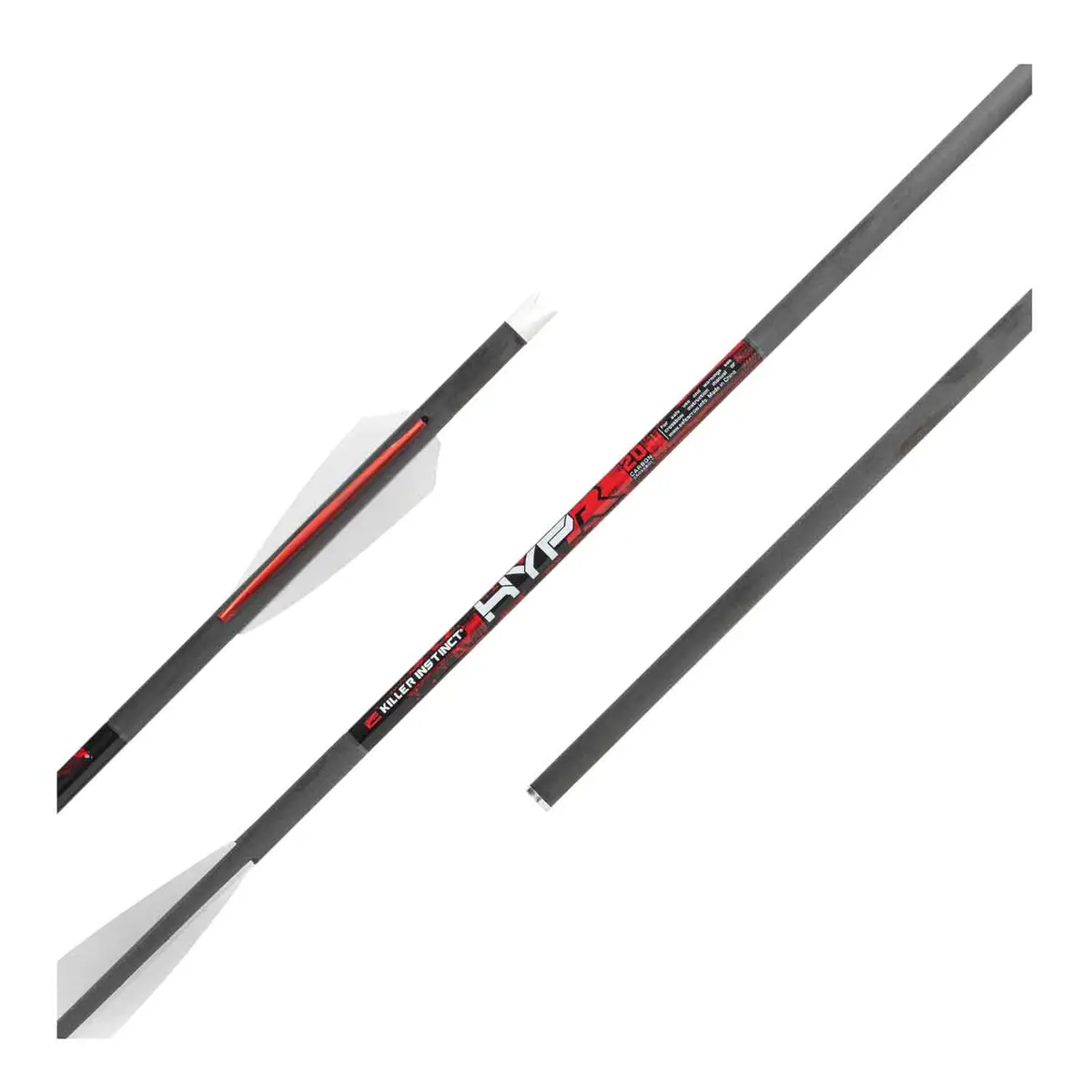 Killer Instinct Hypr-V 20" Crossbow Bolts 1