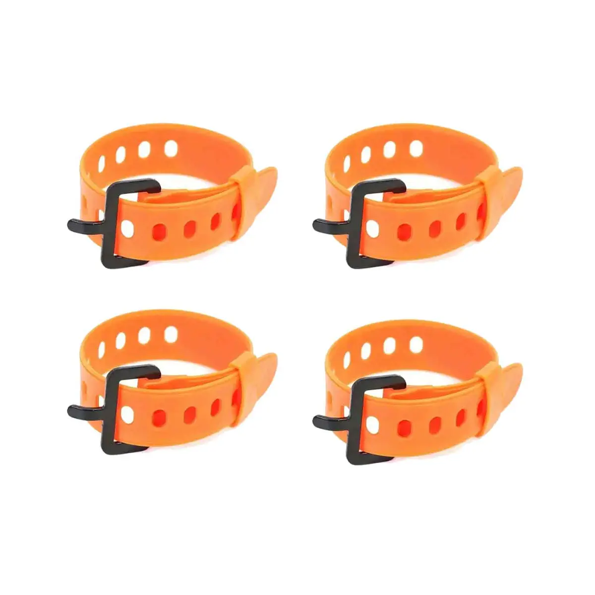 Twisted Iron Orange Climbing Stick Straps 1
