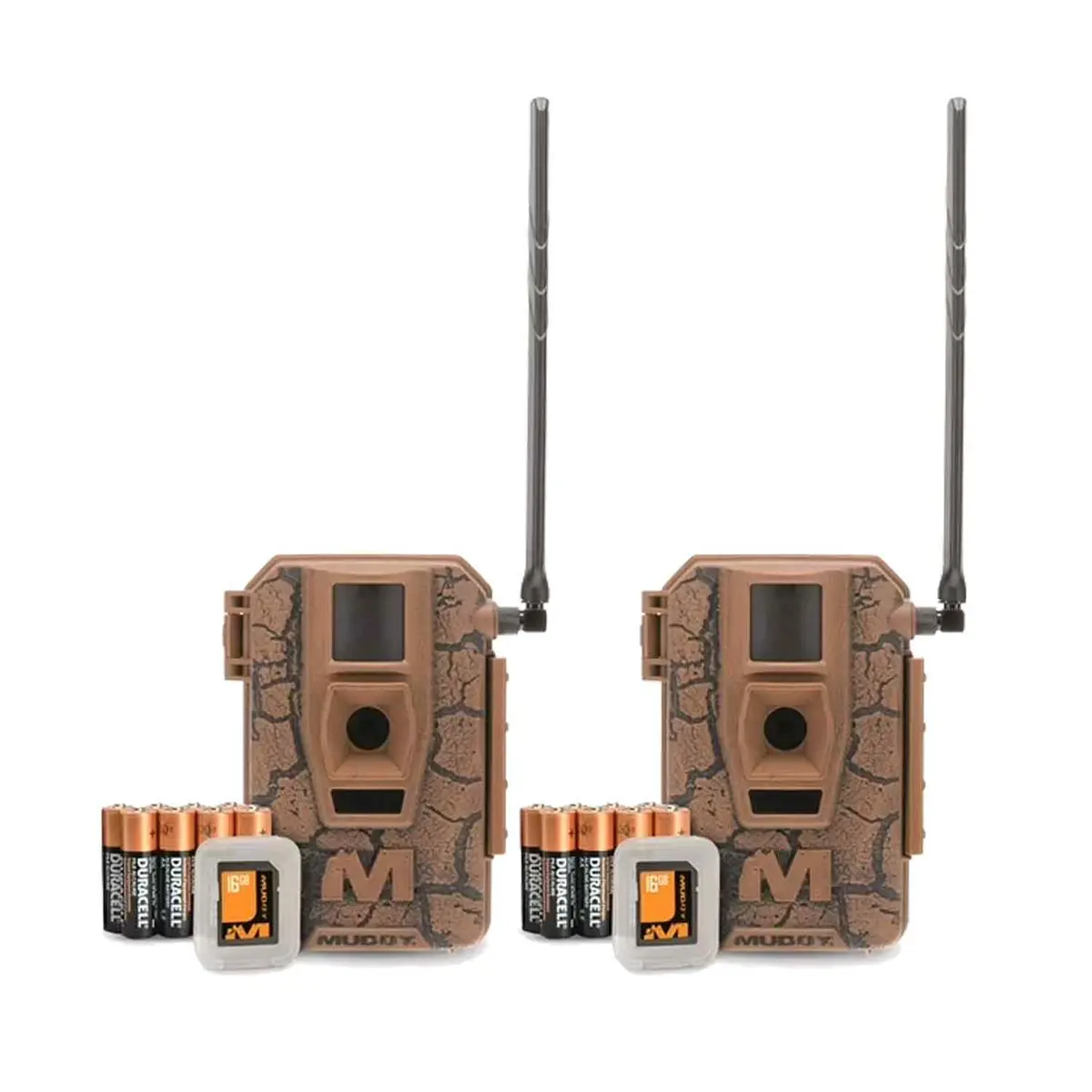 Muddy Mitigator 2.0 Cellular Trail Camera 2 Camera Kit 1