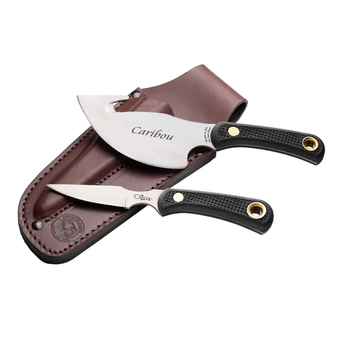 Knives Of Alaska Caribou And Cub Bear Combo Knife Set 1