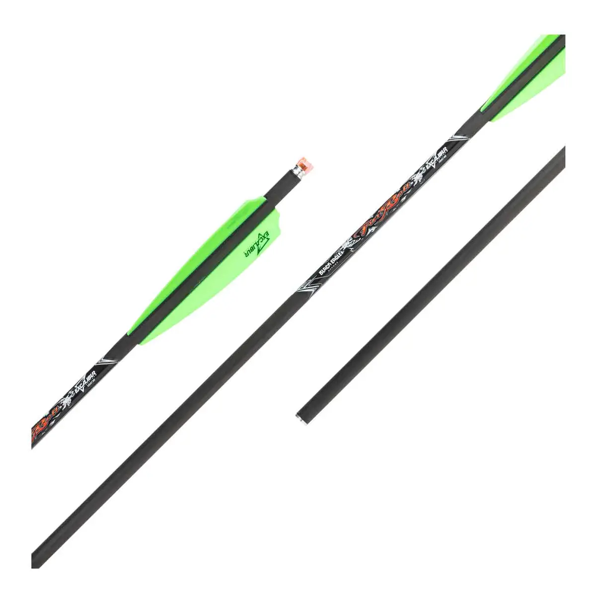 Excalibur Firebolt 20" Illuminated Carbon Crossbow Arrows 1