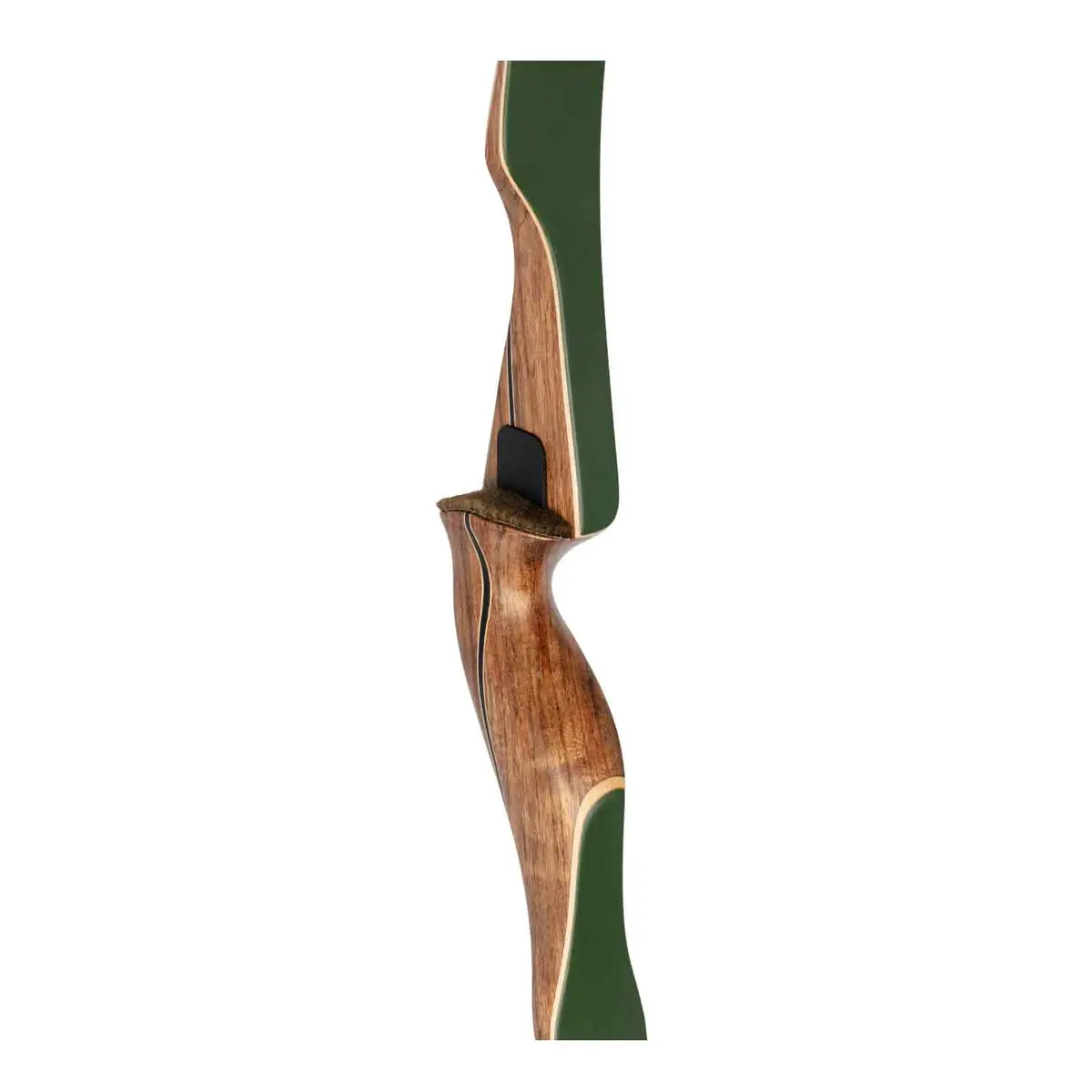 Bear Kodiak Magnum One-Piece Recurve Bow (Shedua/Green) 6