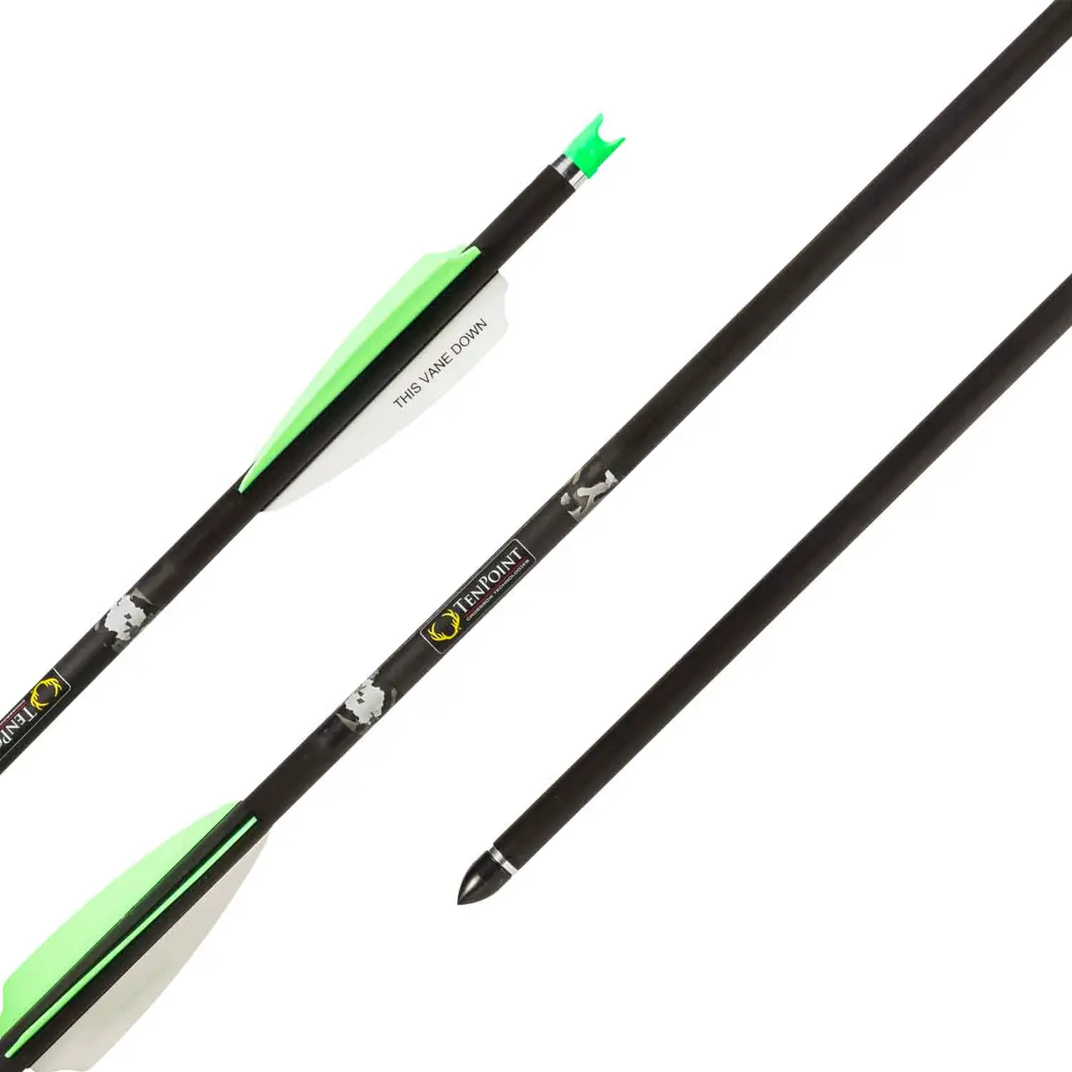 Tenpoint Pro Elite 400 Select Alpha-Blaze 20" Carbon Arrows 1