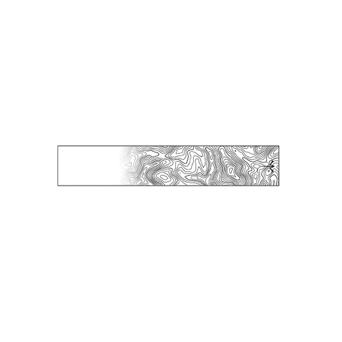 White Water Archery White Fade Topo Arrow Wraps 1