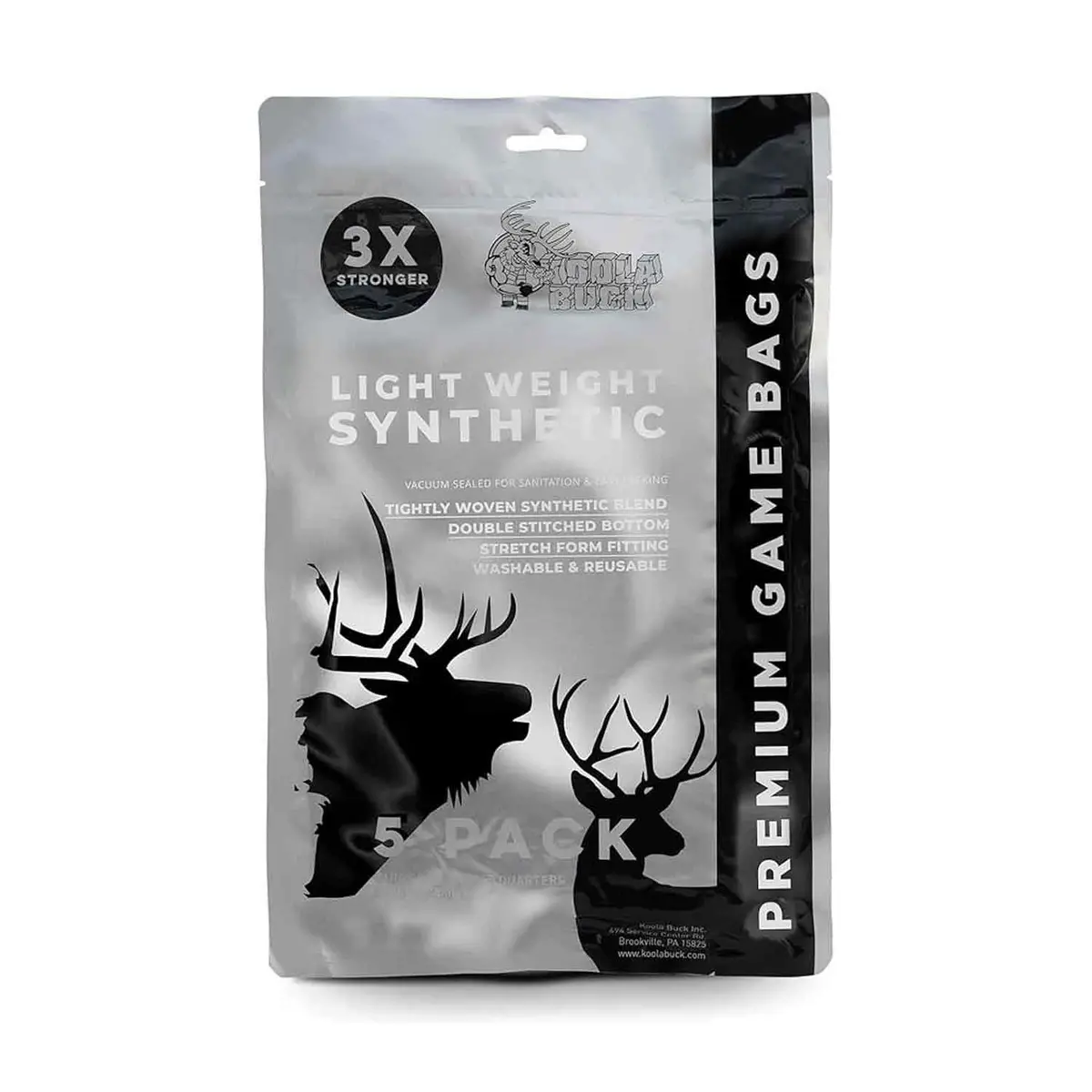Koola Buck Lightweight Synthetic Elk Game Bags 1