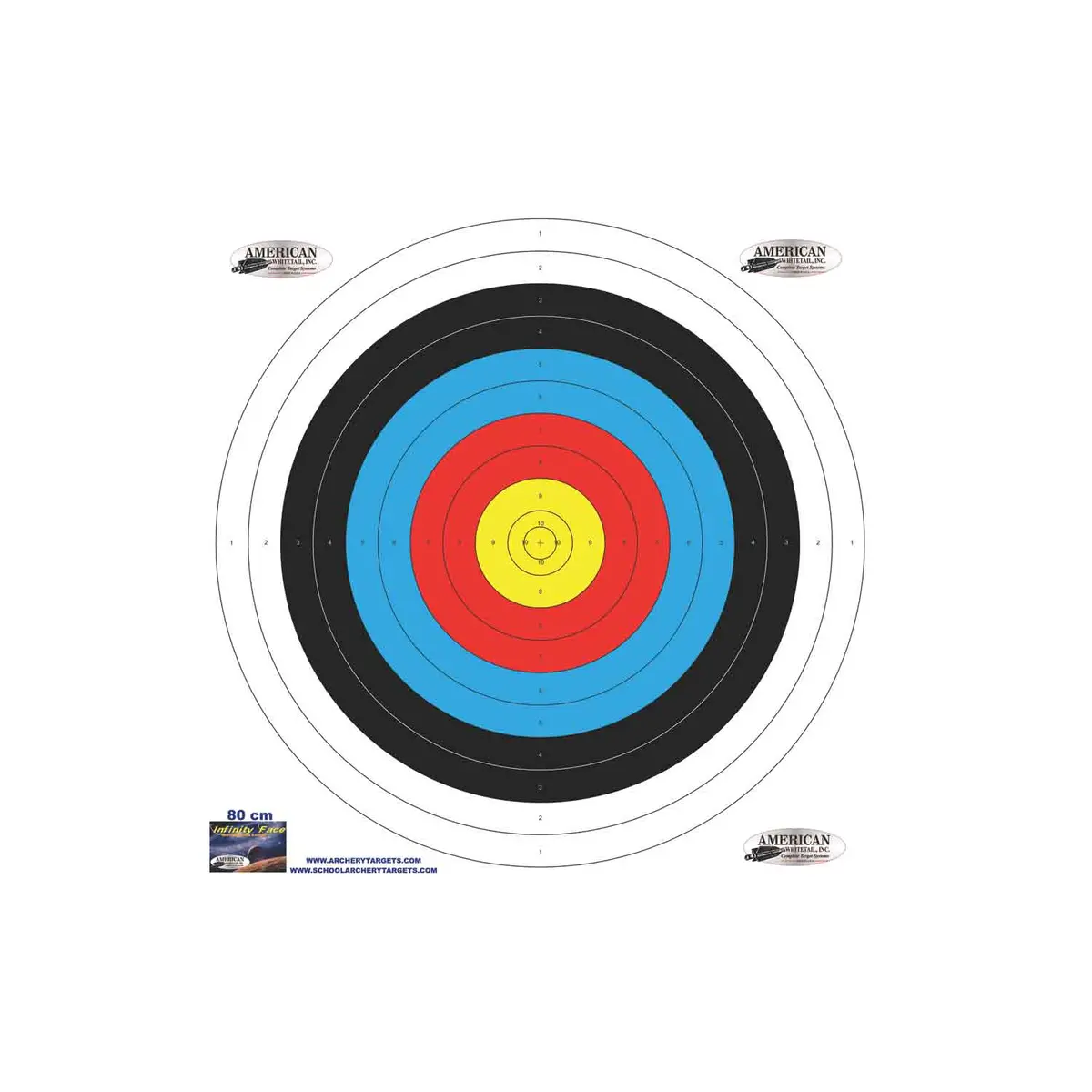 American Whitetail 80Cm Infinity Target Face 1