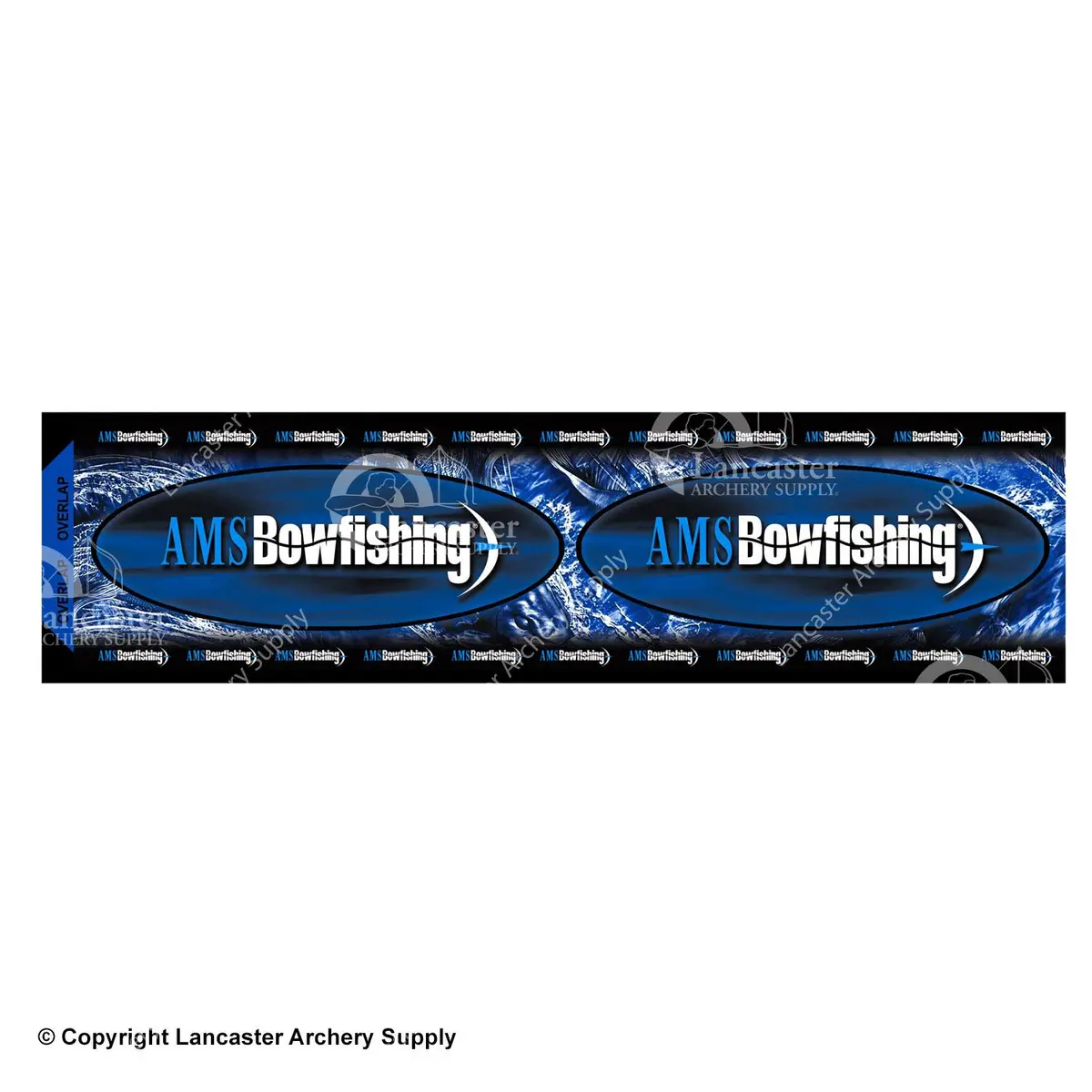 Ams Bowfishing Bottle Wrap Decal 1