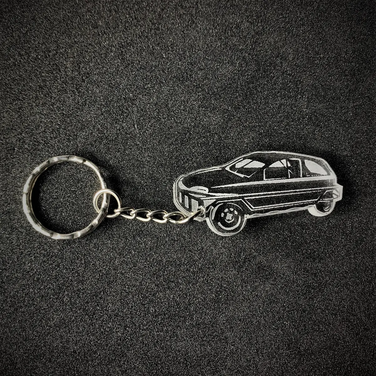 1300 Saloon Stock Car Keyring 1