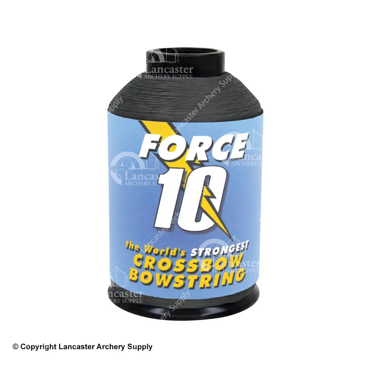 Bcy Force 10 String Material 1/4# (Black Or White) 1