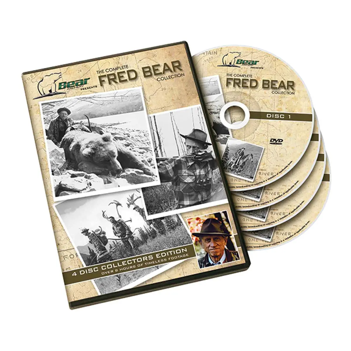 Fred Bear Hunting Dvd Collection 1