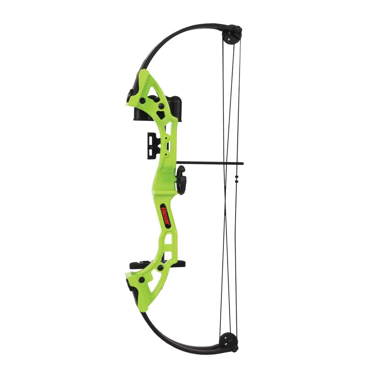 Bear Brave Bow Set (Flo Green) 1