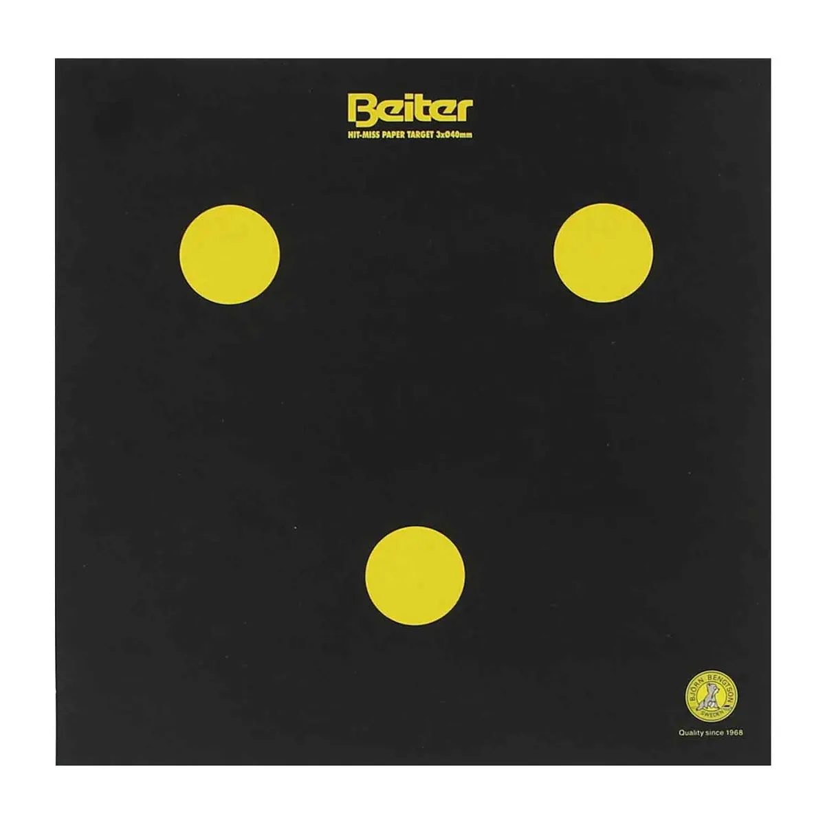 Beiter Hit-Miss Paper Target Face 1