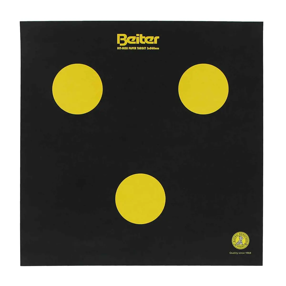 Beiter Hit-Miss Paper Target Face 2