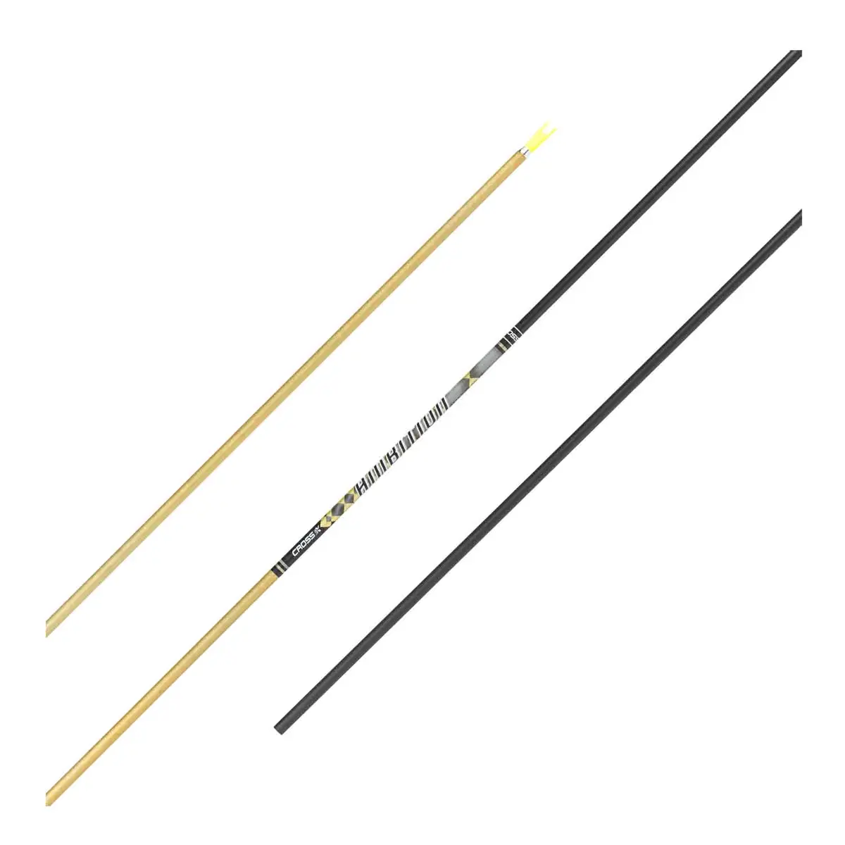 Cross-X Ambition Gold Edition Arrow Shafts 1