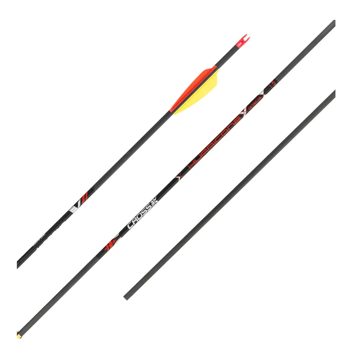 Cross-X Hurricane Octagon Fletched Arrows 1
