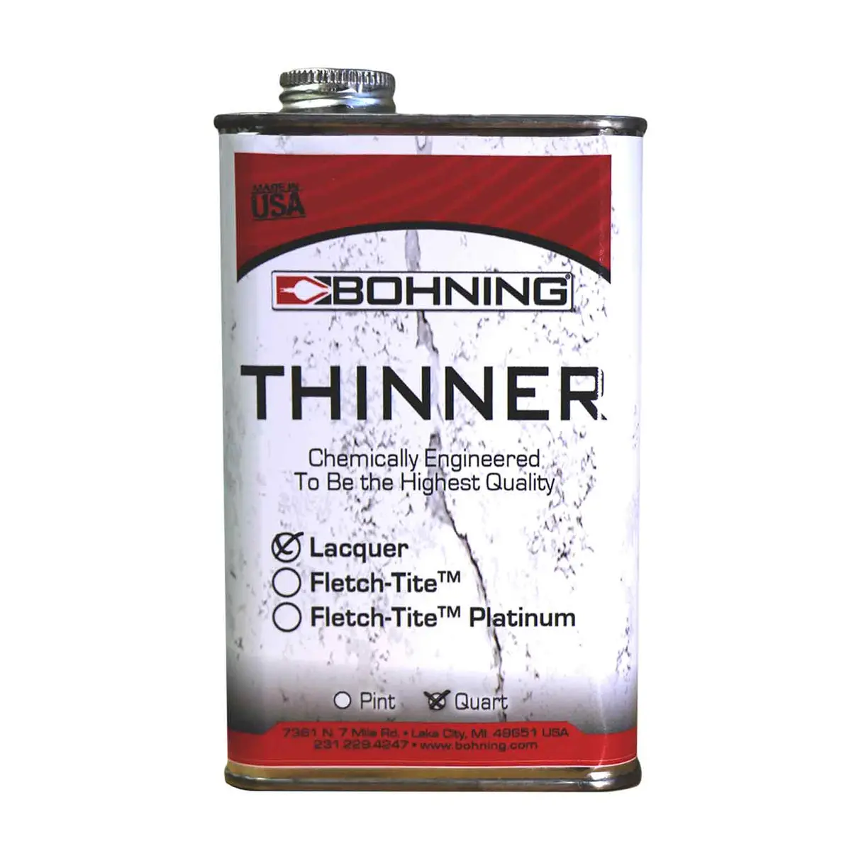 Bohning Fletch-Lac Thinner (Quart) 1