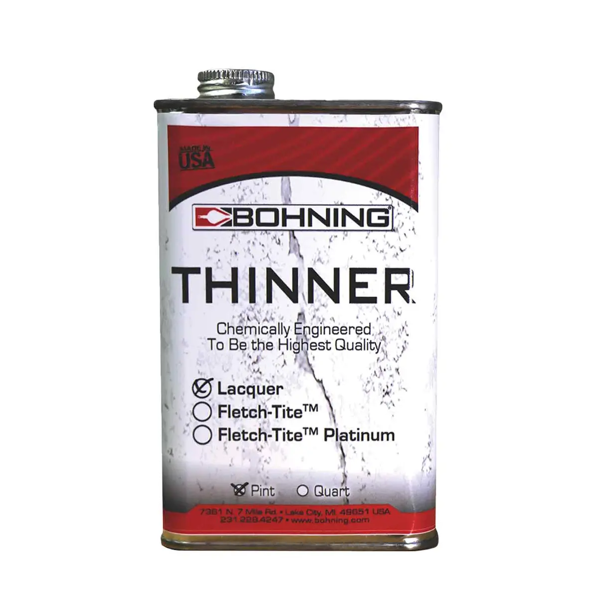 Bohning Fletch-Lac Thinner (Pint) 1
