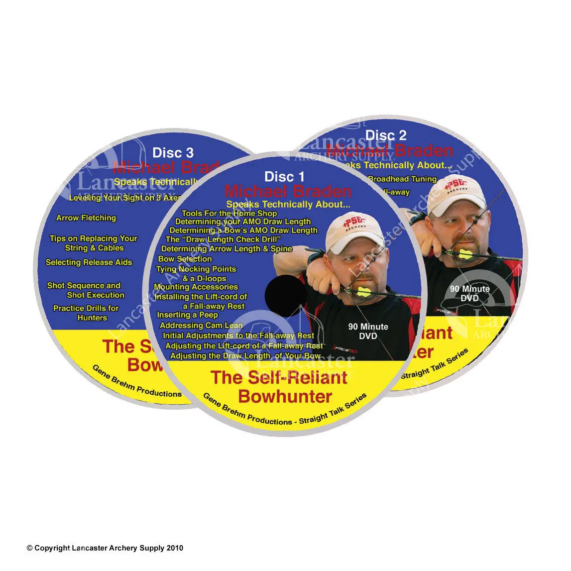 "The Self-Reliant Bowhunter" Dvd By Michael Braden 1