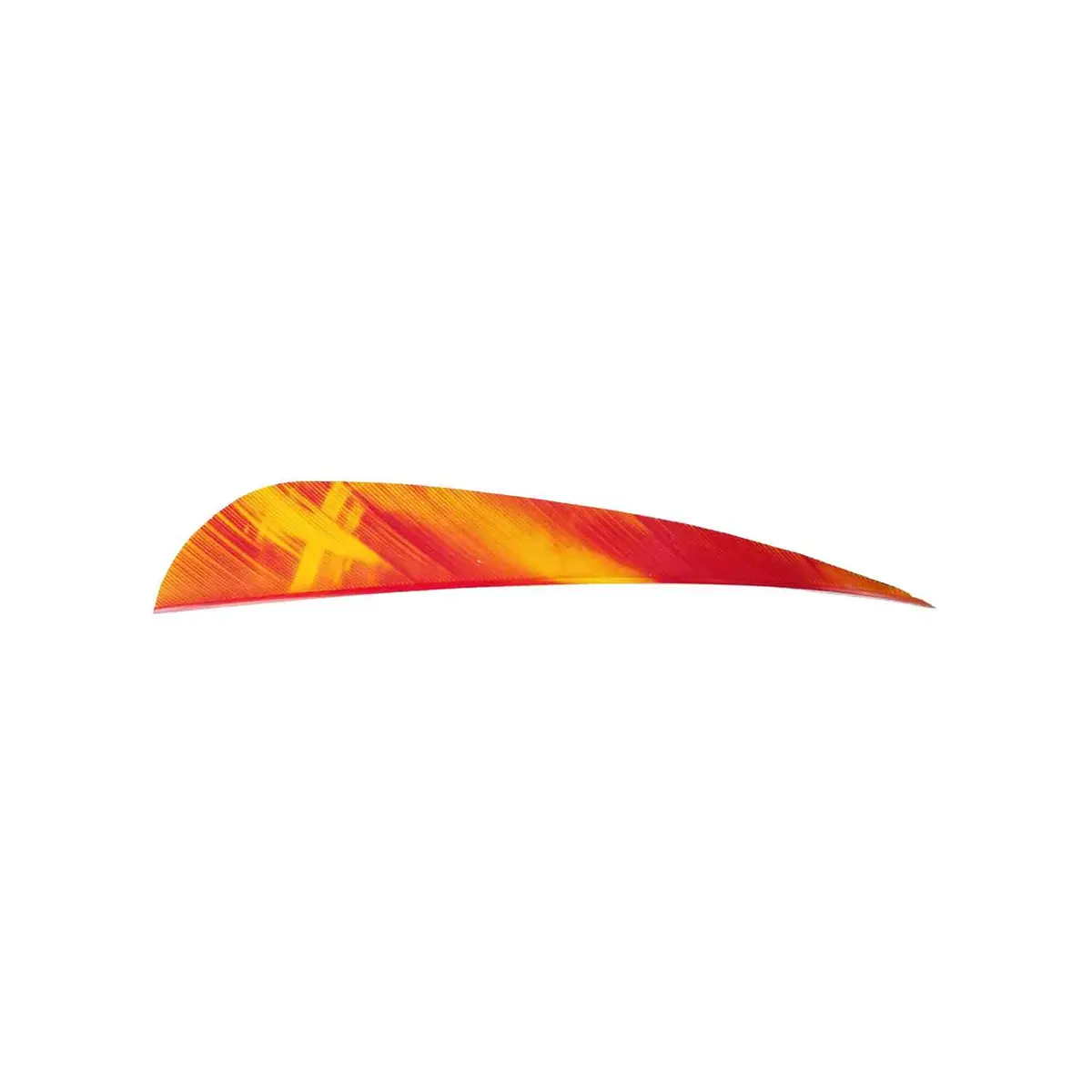 Ozark 4" Parabolic Fire Camo Feather 2