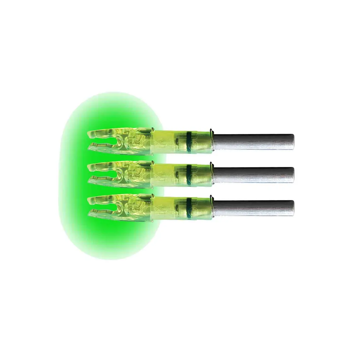 Lumenok-H Lighted Arrow Nock (Green) 1