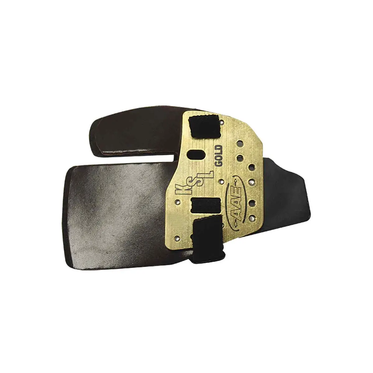 Aae Ksl Gold Finger Tab (Brass W/ Cordovan Face) 1