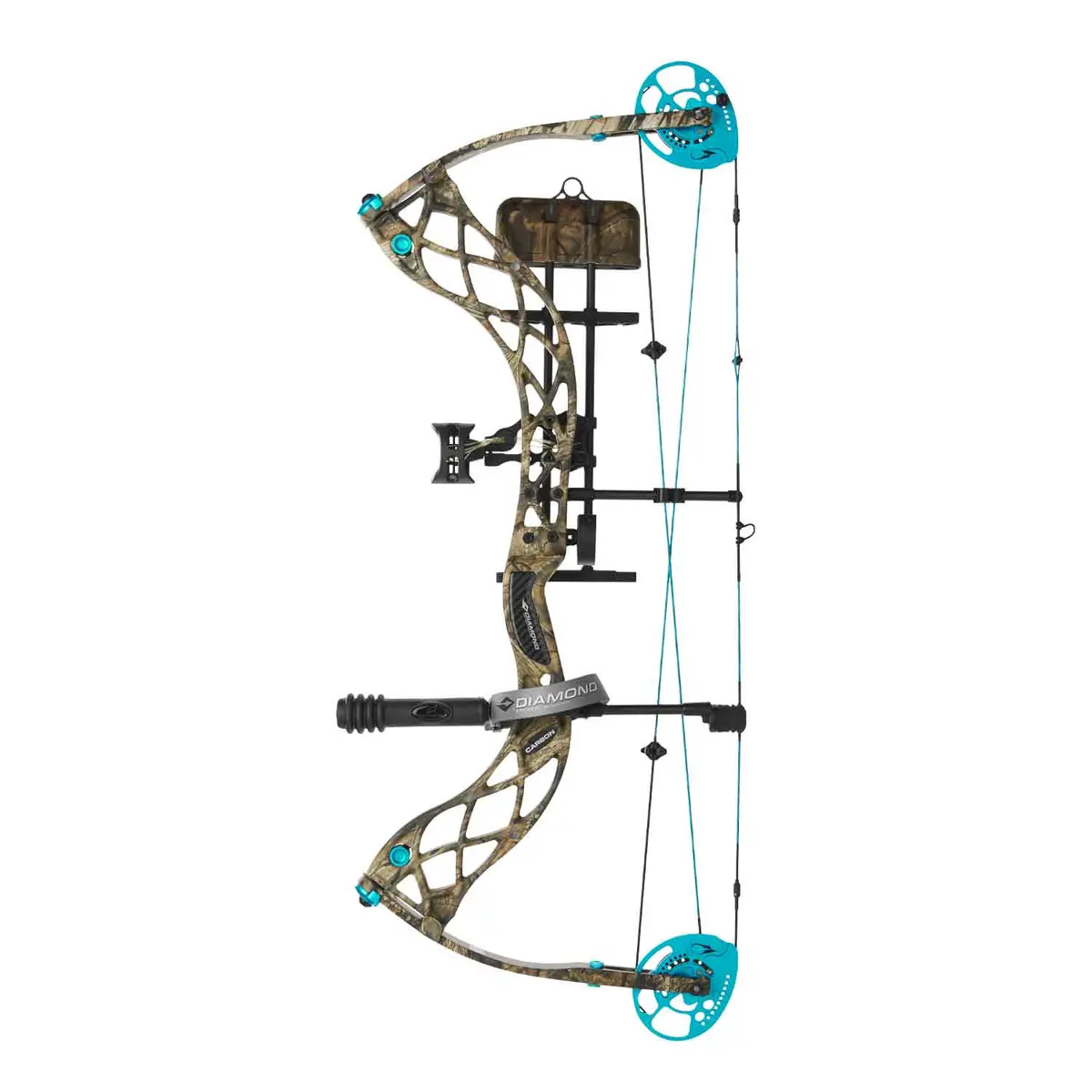 Diamond Carbon Knockout Compound Bow W/ R.A.K. Equipped System 1