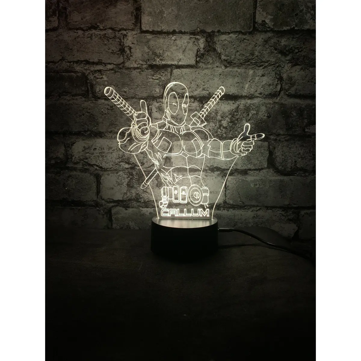 Deadpool Led Lamp Night Light 1