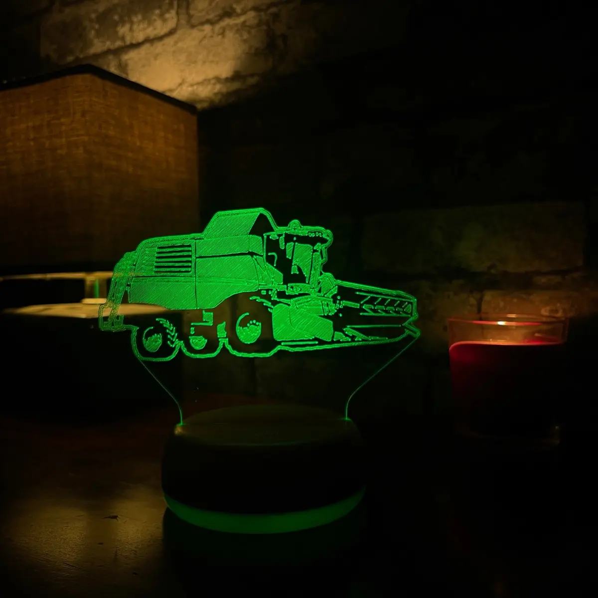 Combine Harvester Led Lamp Night Light 1