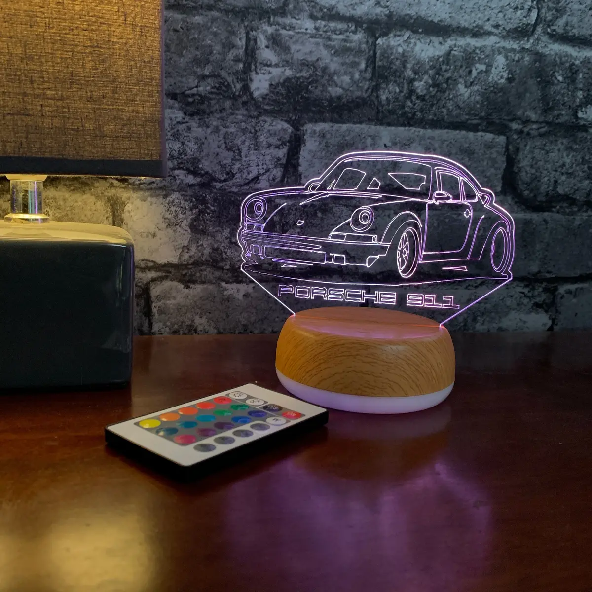 Porsche 911 Led Lamp Night Light 1