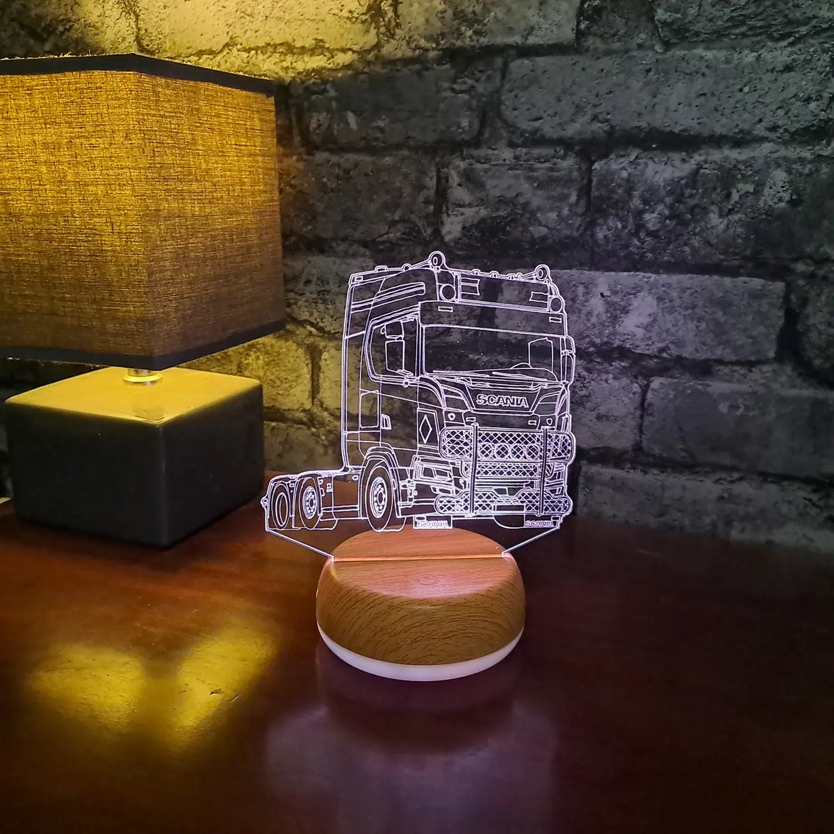 Scania Lorry Led Lamp Night Light 1