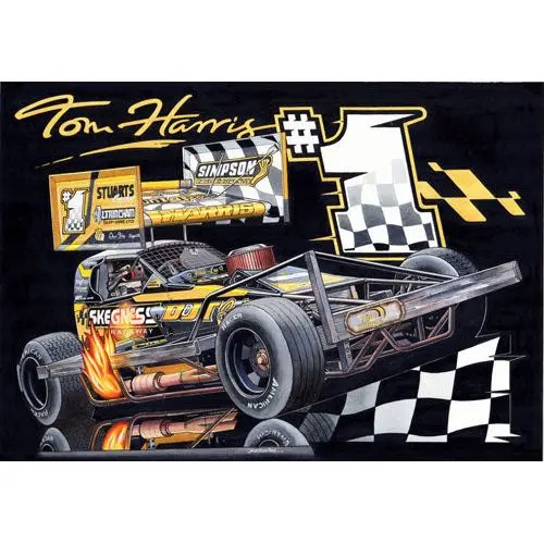 Brisca F1 #1 Tom Harris Wf 2024 Serious Print 1