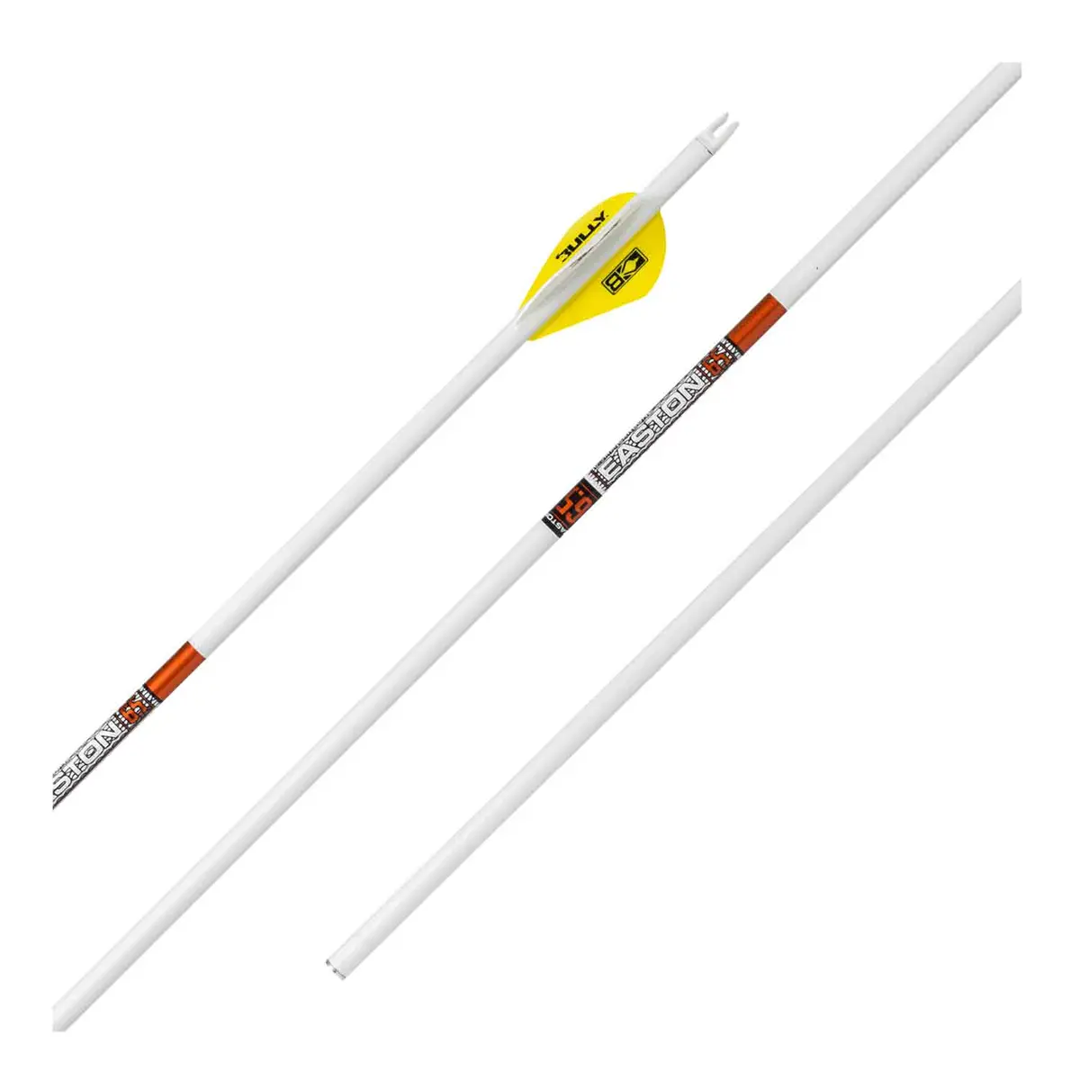 Easton 6.5Mm Whiteout Fletched Arrows 1
