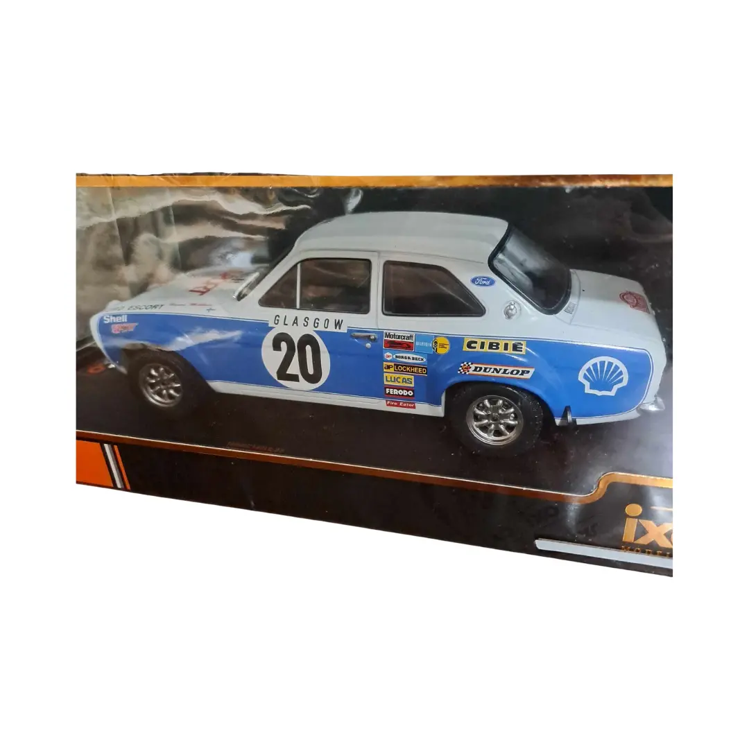 Ford Escort Mk1 Rs 1600 #20 Rally Monte Carlo 1973 Collectable Car 1/18 Scale 1