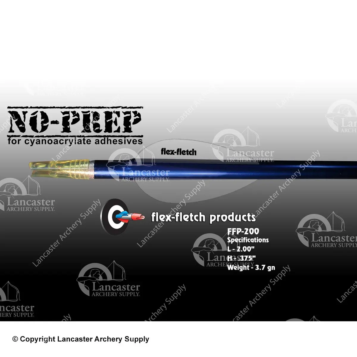 Flex-Fletch FFP-200 No-Prep Archery Vanes
