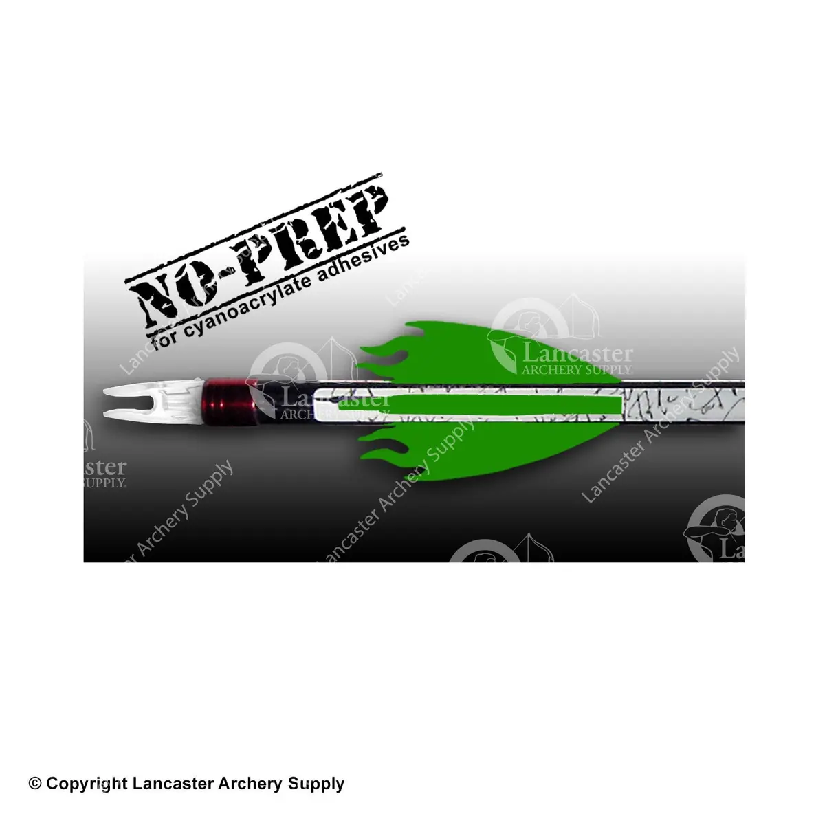 Flex-Fletch Flame No-Prep Vanes 1