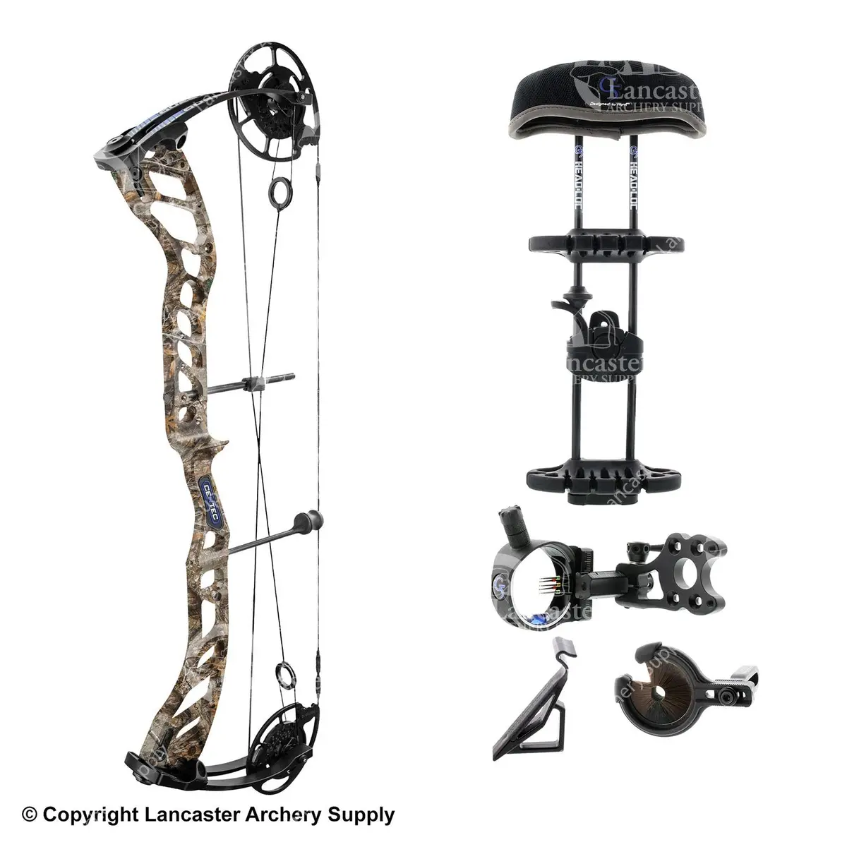 2021 Quest Centec Compound Bow with Lightweight Accessory Package