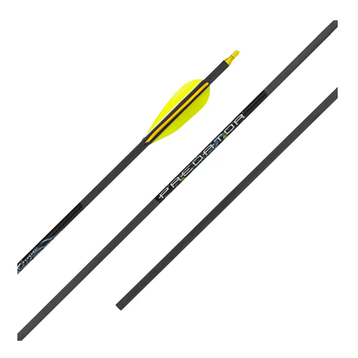 Carbon Express Predator Ii Fletched Arrow (Feathers) 1