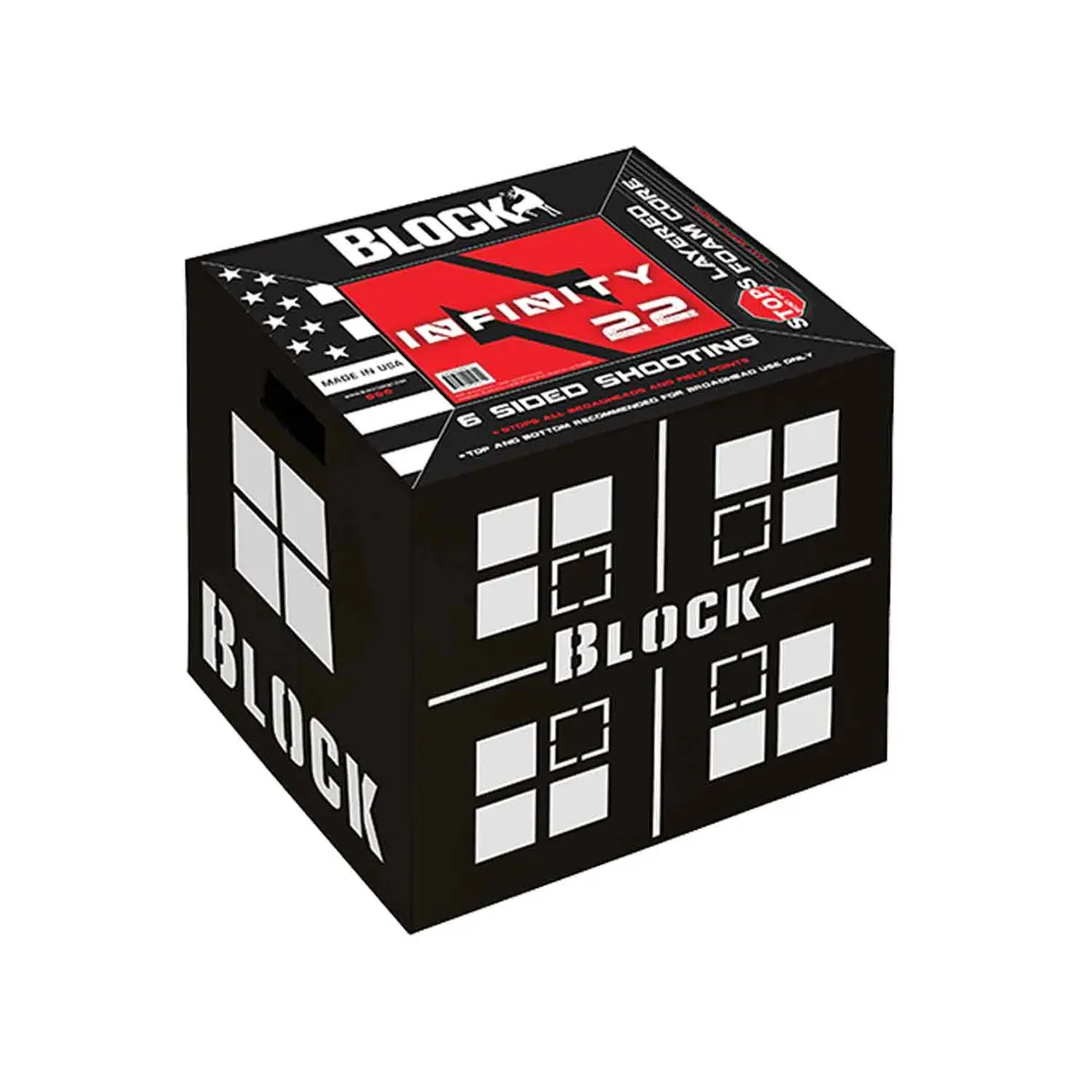 Block Infinity 6-Sided Target (22") 1