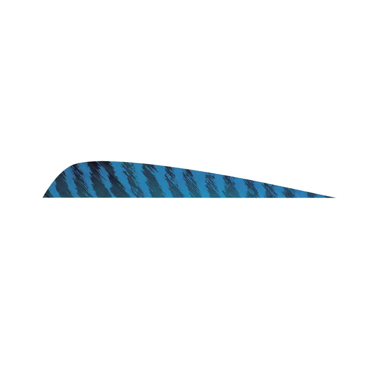 5-Inch Parabolic Gateway Feather with Barred Design
