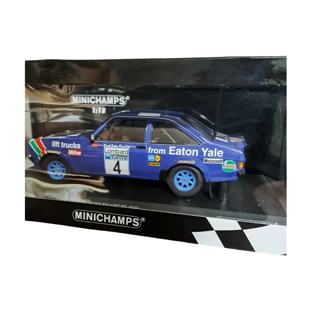 Ford Escort Rs 1800 #4 Winners Rac Rally 1978 Collectable Car 1/18 Scale 1