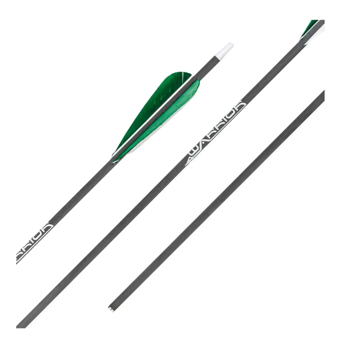 Gold Tip Warrior Feather Fletched Arrow 1